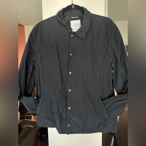 GAP Men's navy blue coaches Jacket